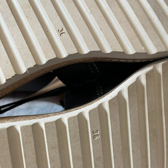 Pikolinos Acludia Black Leather Lace Up Sandals, EU 36 / US 6 - Picture 11 of 11